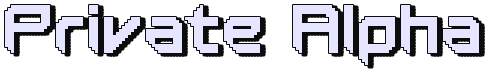 Private Alpha